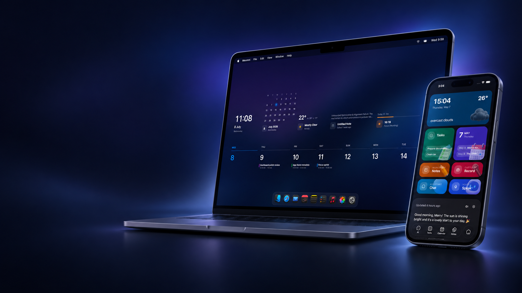 Meomni Workspace Background